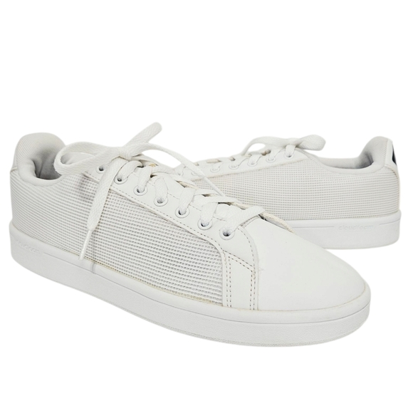 Adidas Neo Cloudfoam Advantage Sneaker in Chalk White Size 9 - Picture 1 of 12